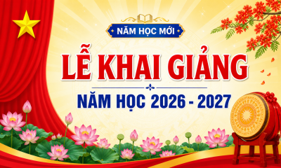 Khai giảng năm học 2026 -2027